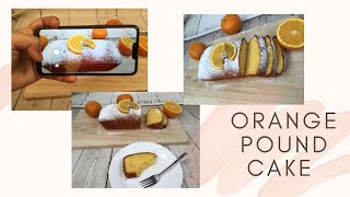 How to make orange pound cake/এই ঠাণ্ডা তে মজার এই অরেঞ্জ কেক টি একবার বানিয়ে মজা করে খান