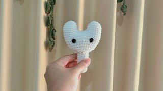 ♡ Binky Bong Crochet ♡ New Jeans Lightstick | Tutorial Rajut