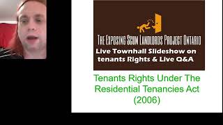 Tenants Rights Under The RTA Slideshow