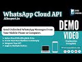 How to Use WhatsApp Cloud API | Step by Step Demo Tutorial