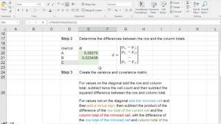 Excel - Bhapkar test