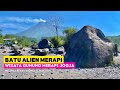 BATU ANEH SISA ERUPSI GUNUNG MERAPI  - WISATA BATU ALIEN LAVA TOUR MERAPI - Wisata Jogja Terbaru