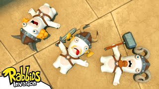 The three Rabbid-teers (S04E72) | RABBIDS INVASION 🐰 | Cartoon for Kids