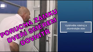 🔑⚠️👀🔓 Souber Tools 04 🔓👨🏻‍🔧 PORUCHA ZÁMKŮ DVEŘÍ SMĚREM DOVNITŘ