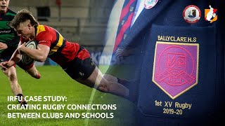 Creating Club And School Rugby Connections: A Ballyclare Case Study