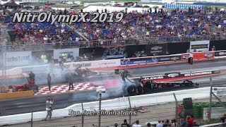 NitrOlympX 2019 - Top Fuel eliminations