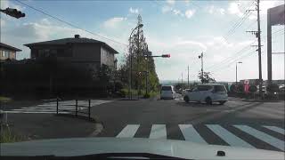 車載動画  鹿児島市　交通局北営業所～伊敷ニュータウン中央～ダイソーAコープいしき店　風景