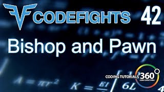 Bishop and Pawn | CodeFights Intro Algorithm JavaScript Solution and Breakdown