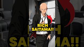 Saitama Almost Became RICH 😨 #animeanxiety #onepunchman