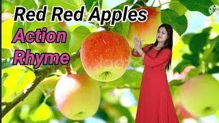 Red Red Apples Action Rhyme