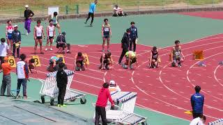 第15回南部忠平杯大阪マスターズ陸上競技大会 男子100m予選 H1組