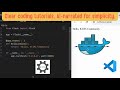 Python Web App in a Docker Container (2026 Guide )| Dockerfile Explained | Useful Tips