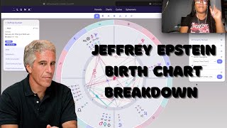 Jeffrey Epstein Birth Chart reading