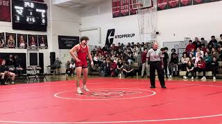 215 lbs Logan Webster, Chardon vs Mason VanPelt, Riverside