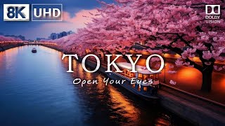 TOKYO 🗼in 8K Ultra HD HDR [60FPS] Dolby Vision | Tokyo 8K HDR | 8K TV