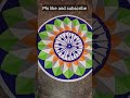 குடியரசு தின கோலம் republic day rangoli 3d rangoli p square rangoli