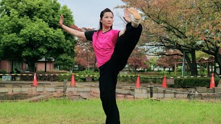 42式太極拳#taichi#太極拳 #24式简化太極拳#太極拳教室 興味のある方はぜひ一度見学に来てみて下さい。葛飾区立石にて毎週火曜日，日曜教室に行っています連絡先:電話080-2485-9956