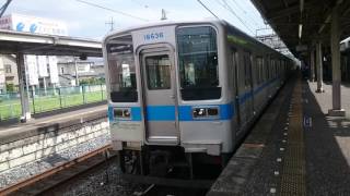 東武10030系11636F(更新車) 東武アーバンパークライン各駅停車大宮行き 初石駅発車