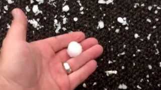 Hail Fairmont Hot Springs June 12th, 2013