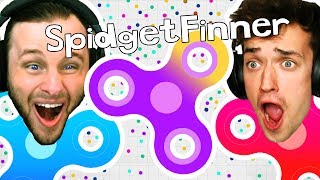 I play a FIDGET SPINNER GAME?! LOL! (Spinz.io)