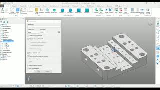 Autodesk PowerMill - Drilling Toolpath - Tutorial 46 - Tamil