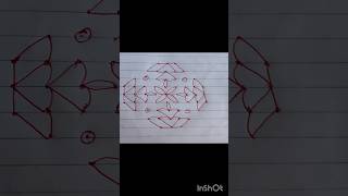 9*3*3 Dot Rangoli #ytshorts #trendingshorts #viralshorts