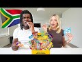 Trying SOUTH AFRICAN SNACKS for the FIRST TIME! *SHOCKING*