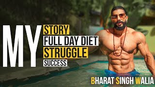 ( EP - 200) Bharat singh walia | Story | Full Day Diet | Meal | Struggle | Success | Fitness