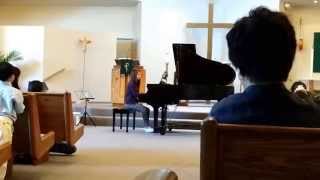 Lia Piano Recital 2014