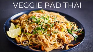 Vegetarian Pad Thai Recipe TO MAKE TONIGHT (ผัดไทย)!