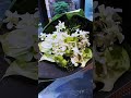 ■406 白とグリーンの花束