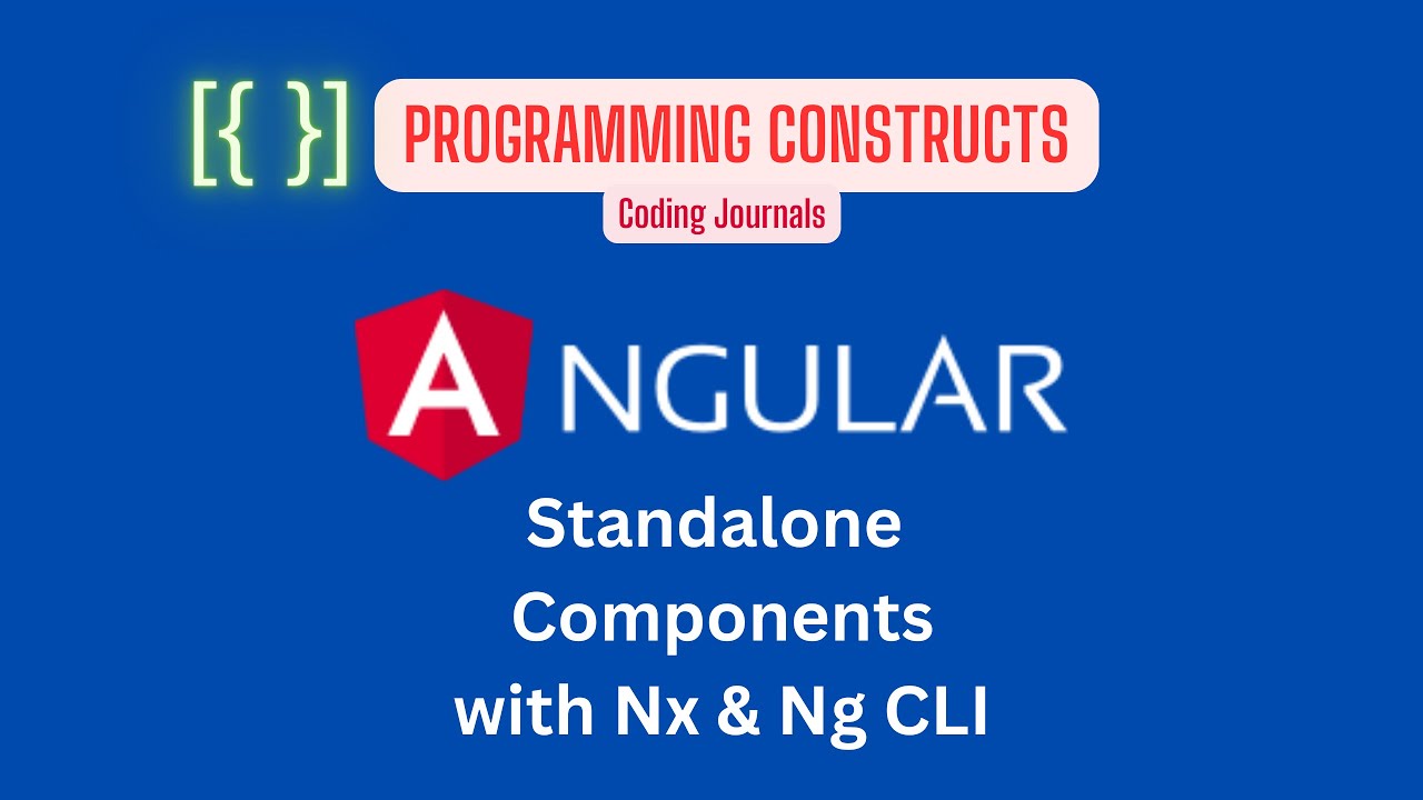 Create Angular Standalone Components With Nx And Ng Cli Youtube