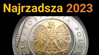 Najbardziej Poszukiwana Najrzadsza Moneta 5 złotych 2023 destrukt, Aktualizacja Sierpień 2023