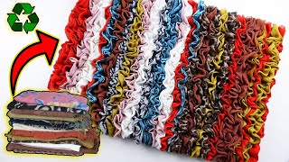 KULLANMADIĞINIZ ŞAL, EŞARP VE KIYAFETLERİ DEĞERLENDİRİN! (Geri Dönüşüm) DIY / Recycling Old Scarves