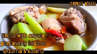 Tinolang manok with sayote ilocano style | Tinola Recipe @Arnelgradoviste