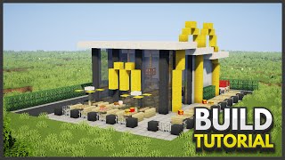 How To Build A MCDONALD'S in Minecraft!