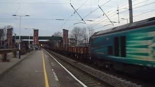 class 68016 at leyland 08/03/22