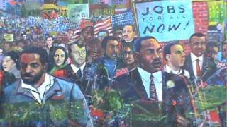 Civil Rights Mural at the Martin Luther King Jr. Center in Atlanta