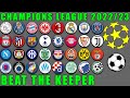 Champions League 2022/23 - Beat The Keeper Marble Race / Marble Race King