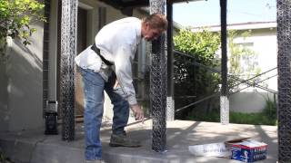 Explaining stucco weep or drip screeds