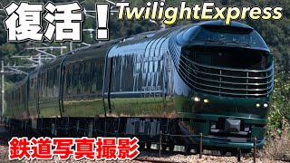 【鉄道写真】久々の運転！トワイライトエクスプレス瑞風！115系湘南色もやってくる！