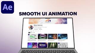 Smooth UI Animation Tutorial in After Effects | After Effects Tutorial - No Plugins