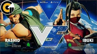 DreamHack Summer 2017 Grande Final SFV - Oil king (Rashid) vs (Ibuki) Yukadon