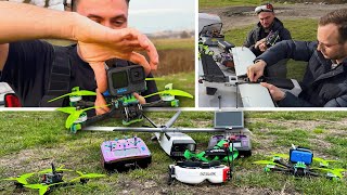 A Strange FPV Vlog Day - FPV Drone - Long Range Model Airplane