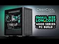 Effortlessly Stylish, for $1300! | DeepCool CH370 MATX Gaming PC Build | ASUS Dual RTX 4060 Ti