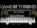 Jacob Koller - Game of Thrones Main Theme - Improvised Piano Arrangement in the Style of Chopin