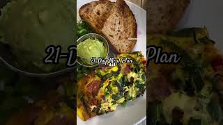 21-Day Meal Plan E-Book! Link in bio! #HealthyDinner #MealPlan #HealthyGuide