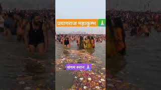 महाकुम्भ 🙏🏻  #trending #viralshorts #shorts #mahakumbh #sangam #ganga #devotional #bhakti #darshan