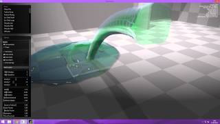 nvidia physx flex test