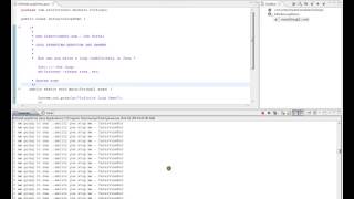 Java Indefinite Loop Demo